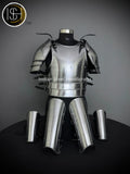 Steel Lady Knight Armor: Medieval LARP Cosplay Costume