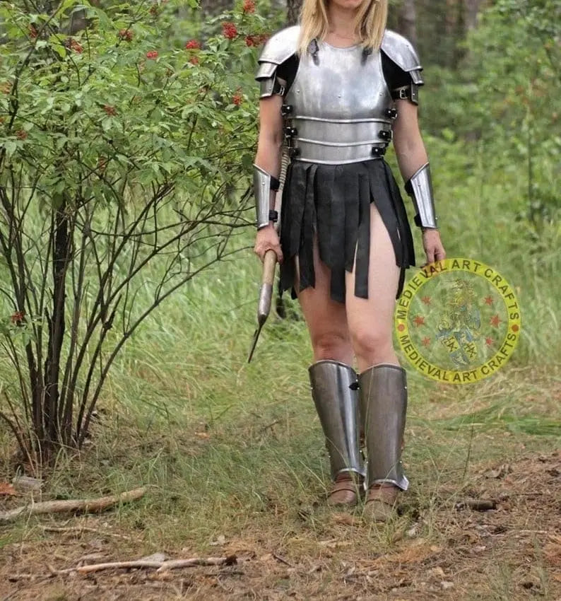 Ancient Knight Lady Armor, Female Fantasy Armor Costume, Cosplay, Larp Armor, gift for her ISH Collection