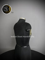 Chainmail Collar, Chainmail Jump Ring, Chainmail Neck Piece, Cosplay Costume, Chainmail Festival,Renaissance Faire Larp Gift. ISH Collection