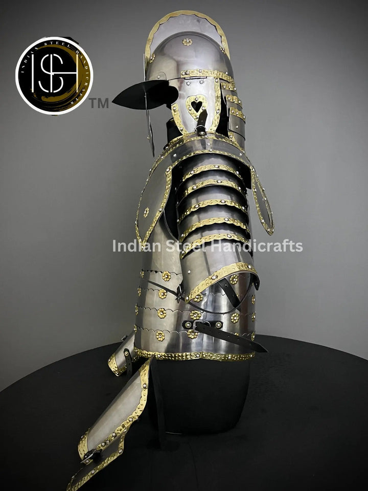 Medieval Hussar Jacket Armor, Larp Armor, Cosplay Armor, Fantasy Armor Costume, SCA Armor, Larp Costume, Gift Items. ISH Collection