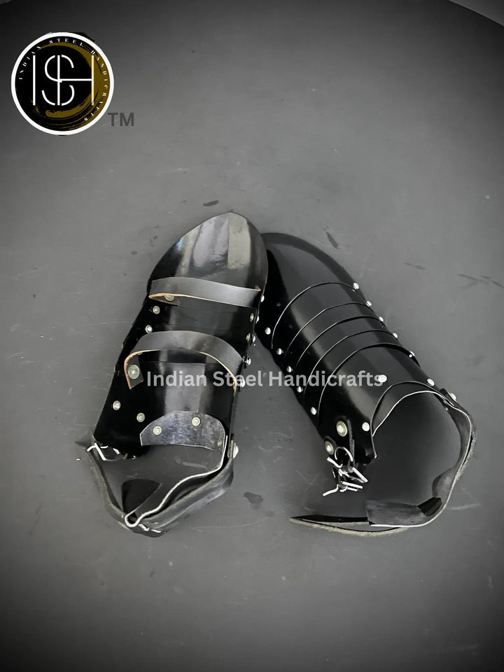 Medieval Knight Armor Sabaton, fantasy Larp costume, Cosplay Armor, SCA Armor, LARP Armor, Gift for him ISH Collection