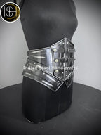 Medieval Steel Cuirass Armor: Women's Fantasy LARP Cosplay