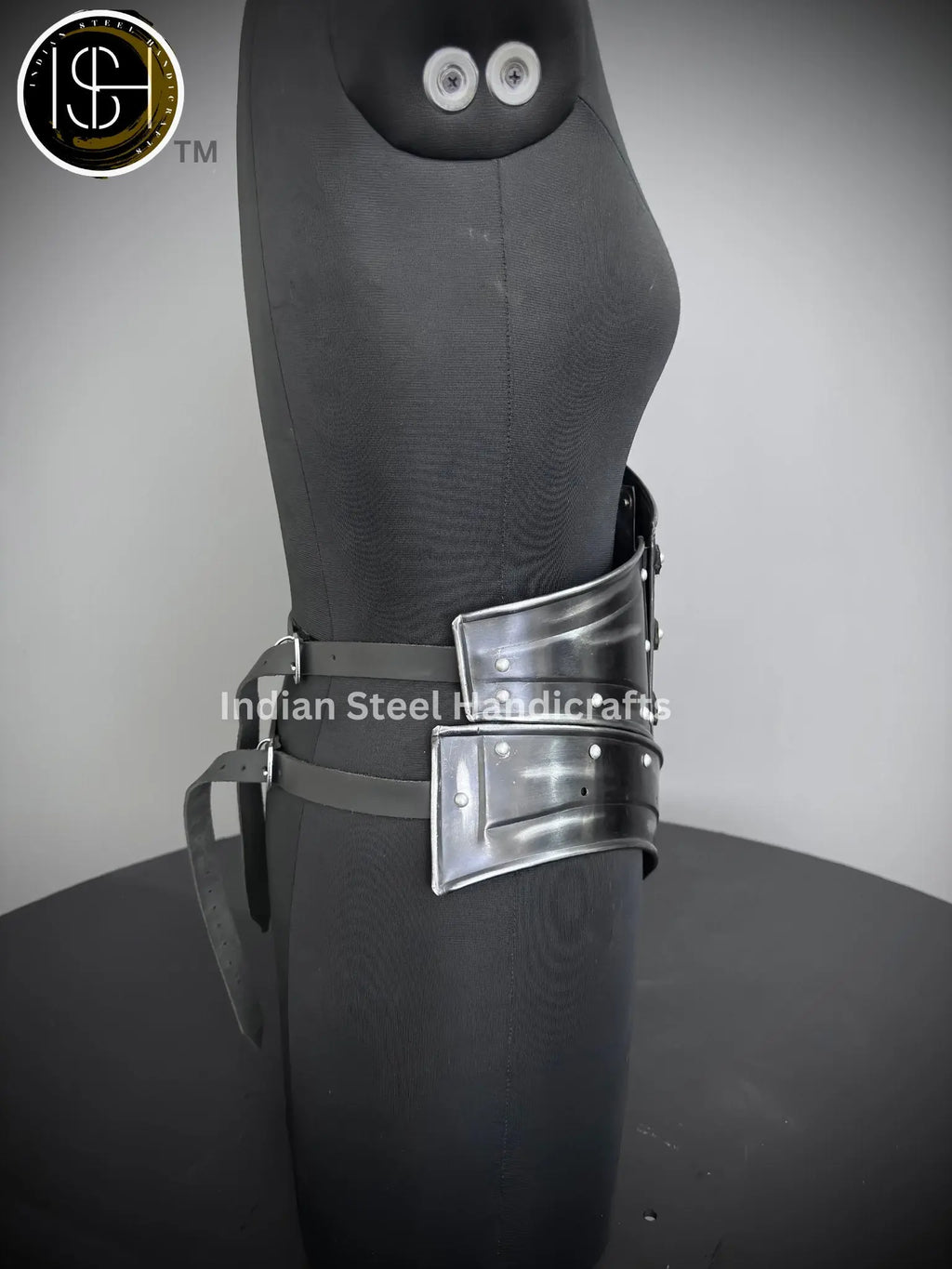 Medieval Steel Cuirass Armor: Women's Fantasy LARP Cosplay