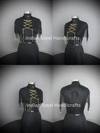 Chainmail Collar, Chainmail Jump Ring, Chainmail Neck Piece, Cosplay Costume, Chainmail Festival, Renaissance Faire Larp Gift. ISH Collection