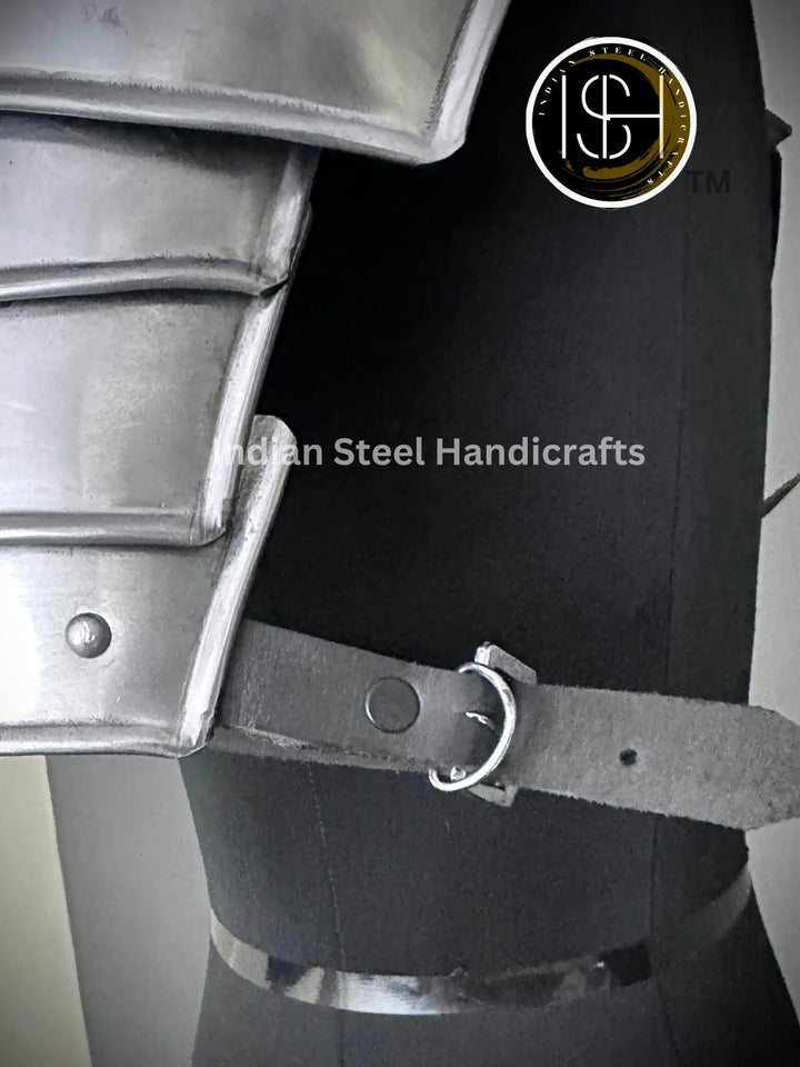Medieval Knight Gorget&Pouldron Armor, Larp Armor Costume, Cosplay Armor, Sca Armor, Fantasy Armor, Gift for Men/women ISH Collection