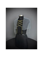 Chainmail Collar, Chainmail Jump Ring, Chainmail Neck Piece, Cosplay Costume, Chainmail Festival, Renaissance Faire Larp Gift. ISH Collection