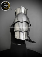 Medieval Knight Shoulder & Bracer Armor,Chainmail top armor,Larp Armor,Fantasy Armor, Cosplay Armor, Sca Armor, Gift for Men/Women ISH Collection