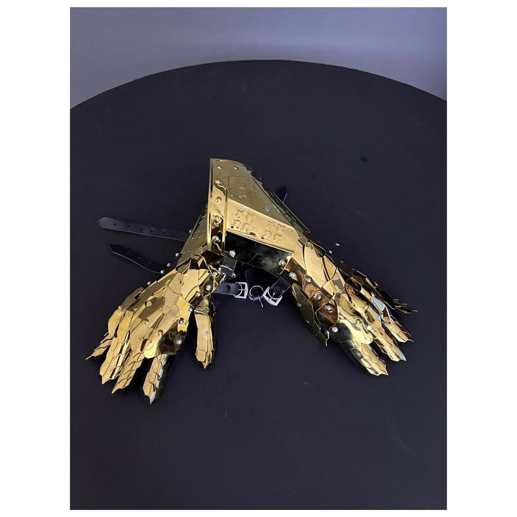 Knight Gauntlet Armor, Larp Gauntlet Armor, Cosplay Armor, Sca Armor, Fantas Gauntlet Armor, Gift Item. ISH Collection