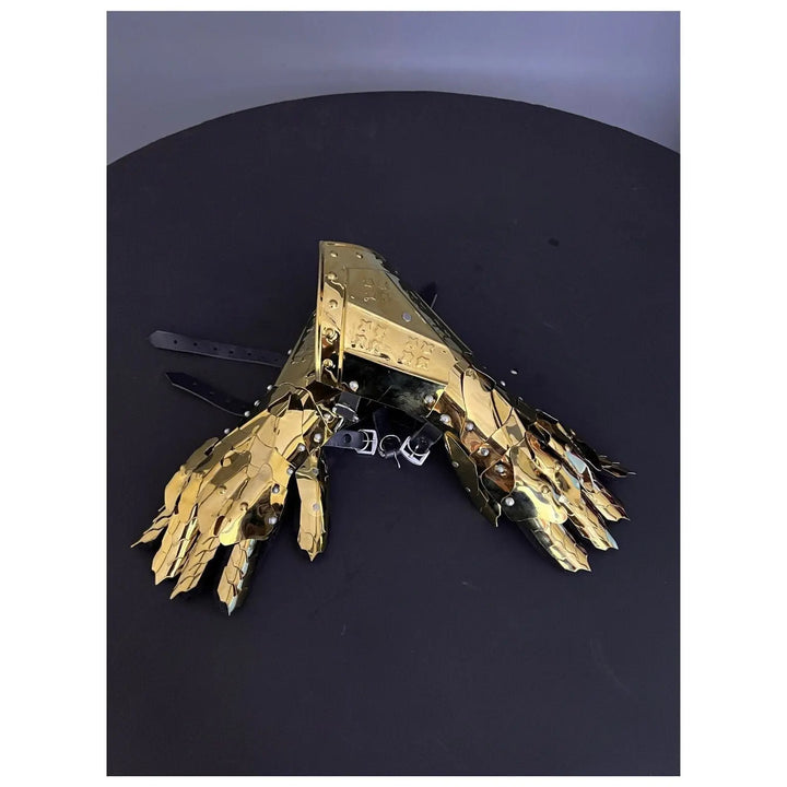 Knight Gauntlet Armor, Larp Gauntlet Armor, Cosplay Armor, Sca Armor, Fantas Gauntlet Armor, Gift Item. ISH Collection
