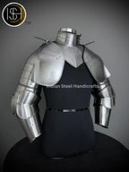 Medieval knight Armor, wearable Armor Costume, functional Armor, Sca, Cosplay, LARP Armor, Halloween gifts, Gift for men. ISH Collection