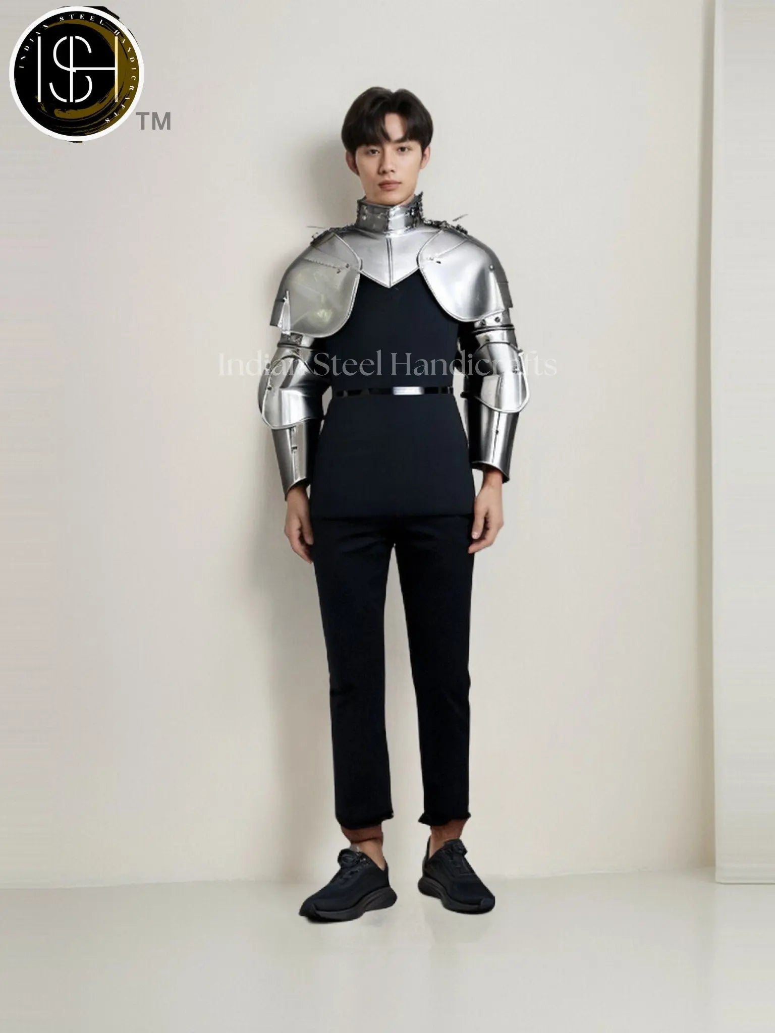 Medieval knight Armor, wearable Armor Costume, functional Armor, Sca, Cosplay, LARP Armor, Halloween gifts, Gift for men. ISH Collection