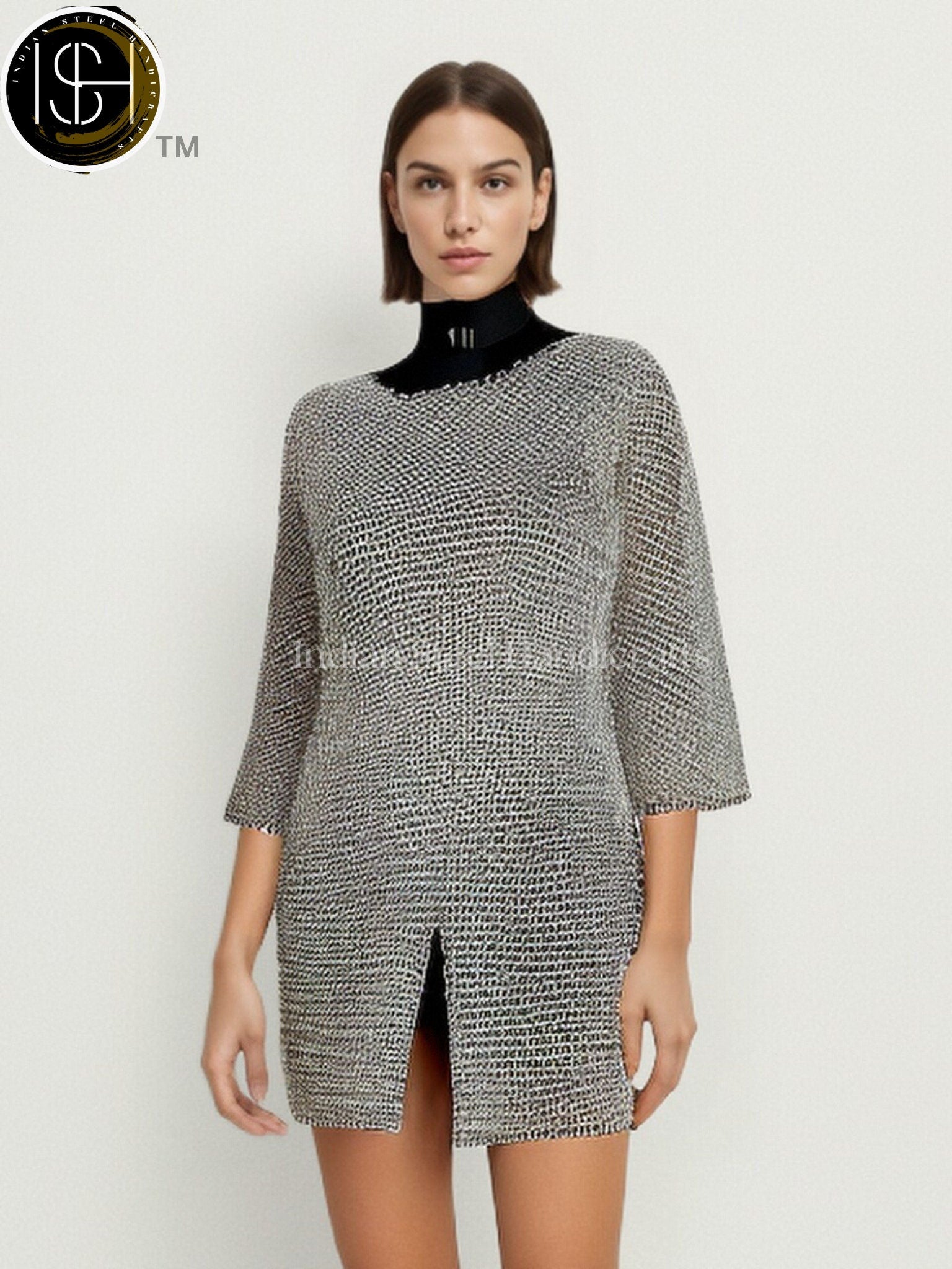 Knight Brave Chainmail Armor, Cosplay Armor, Sca Armor, Larp Armor, Gifts for Women.