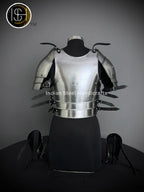 Steel Lady Knight Armor: Medieval LARP Cosplay Costume