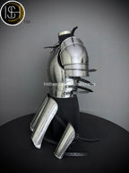 Steel Lady Knight Armor: Medieval LARP Cosplay Costume