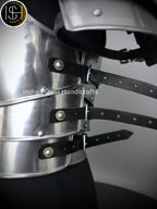 Steel Lady Knight Armor: Medieval LARP Cosplay Costume