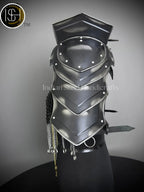 Knight Brave Female Armor, Gorget Pouldron Armor, Chaianmail Stylish top,Cosplay Armor, Sca Armor, Larp Armor, Gifts for Women. ISH Collection