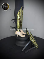 Medieval Knight leg Armor, Bracers Armor, Larp Armor, fantasy Armor Cosplay Armor, Sca Armor, Gift for Men/Women ISH Collection