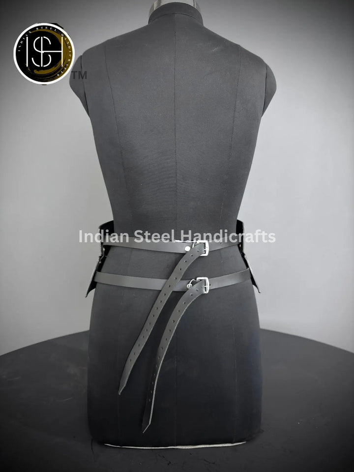 Medieval Steel Cuirass Armor: Women's Fantasy LARP Cosplay