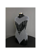 Chainmail Harness, Chainmail Chains Layers top & Skirt, Rings Costume, Wedding Cosplay Costume, Larp , Cosplay, Sca Armor, Gift For Women. ISH Collection