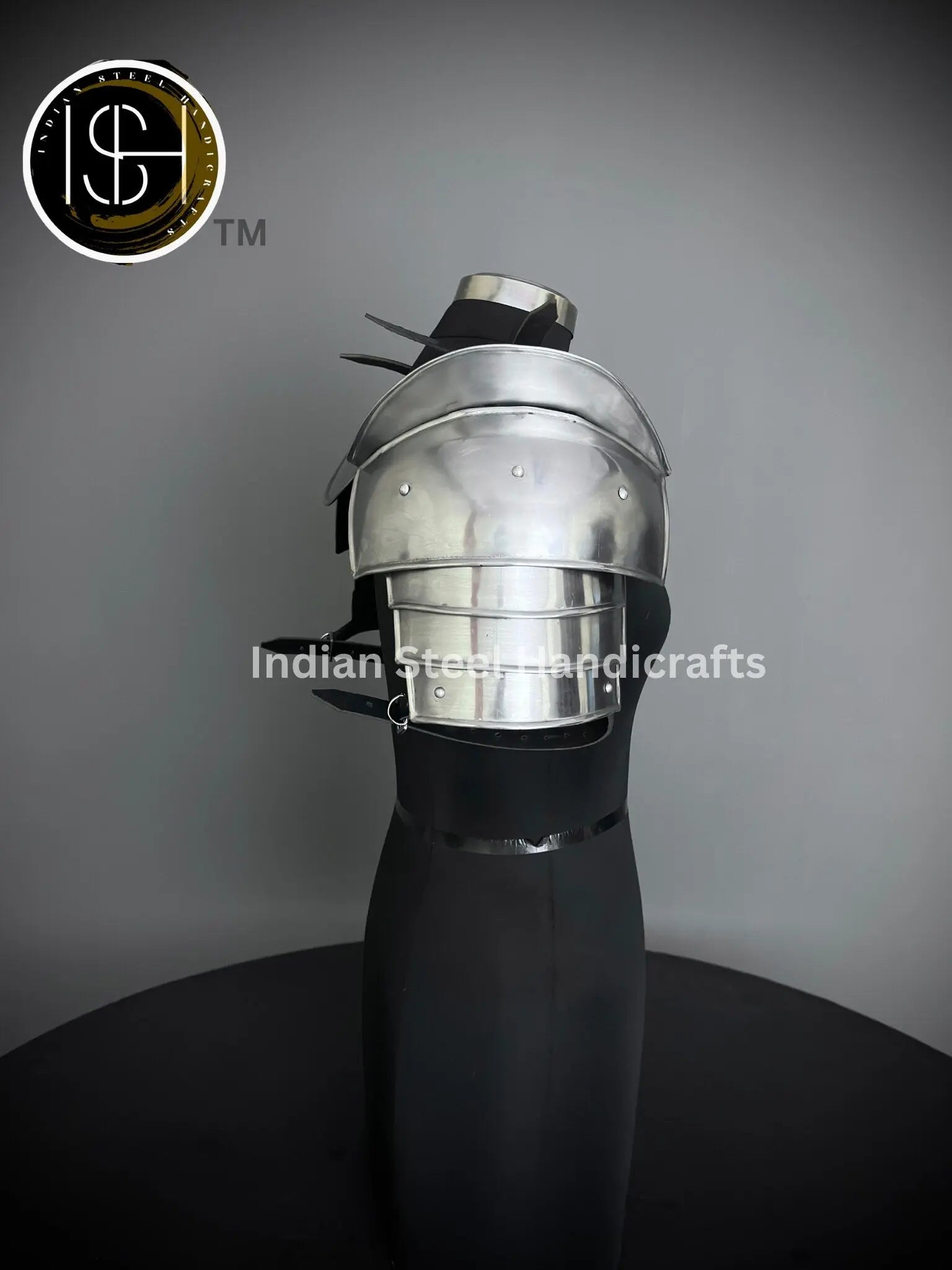 Medieval Knight Gorget&Pouldron Armor, Larp Armor Costume, Cosplay Armor, Sca Armor, Fantasy Armor, Gift for Men/women ISH Collection