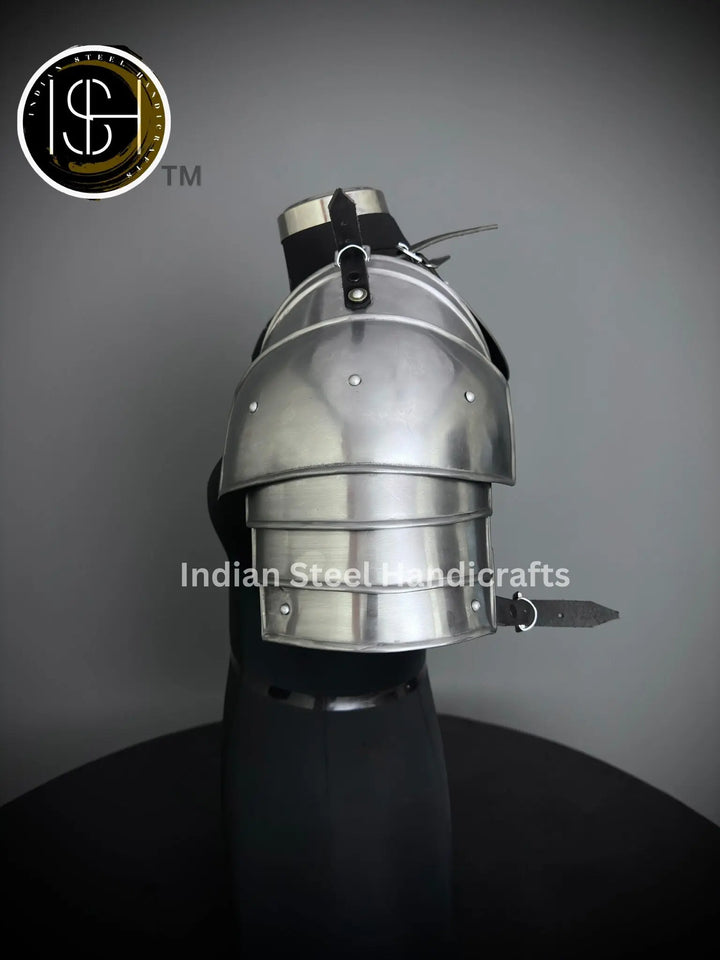 Medieval Knight Gorget&Pouldron Armor, Larp Armor Costume, Cosplay Armor, Sca Armor, Fantasy Armor, Gift for Men/women ISH Collection