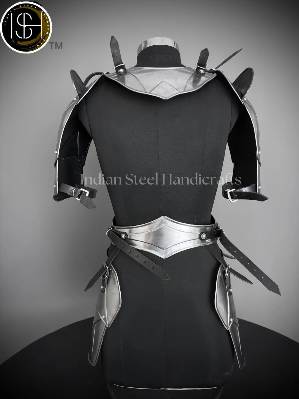 Brave Lady Medieval Armor Set: 20 Gauge Steel, Cosplay LARP Costume