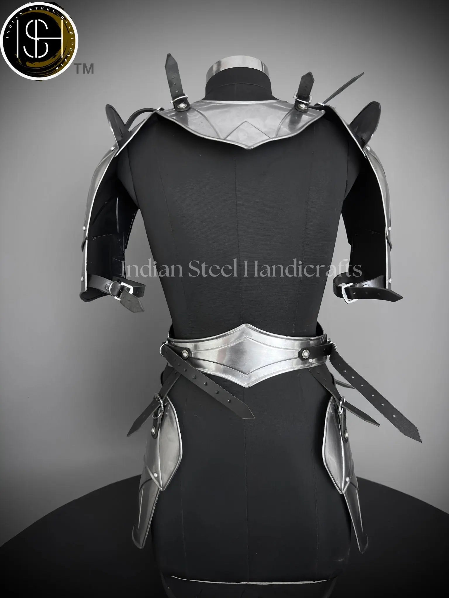 Brave Lady Medieval Armor Set: 20 Gauge Steel, Cosplay LARP Costume