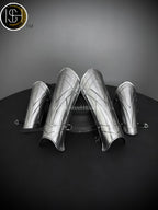 Medieval Knight leg Armor, Bracers Armor, Larp Armor, fantasy Armor Cosplay Armor, Sca Armor, Gift for Men/Women ISH Collection