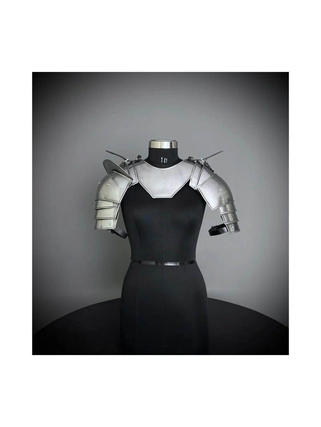 Medieval Knight Gorget&Pouldron Armor, Larp Armor Costume, Cosplay Armor, Sca Armor, Fantasy Armor, Gift for Men/women ISH Collection