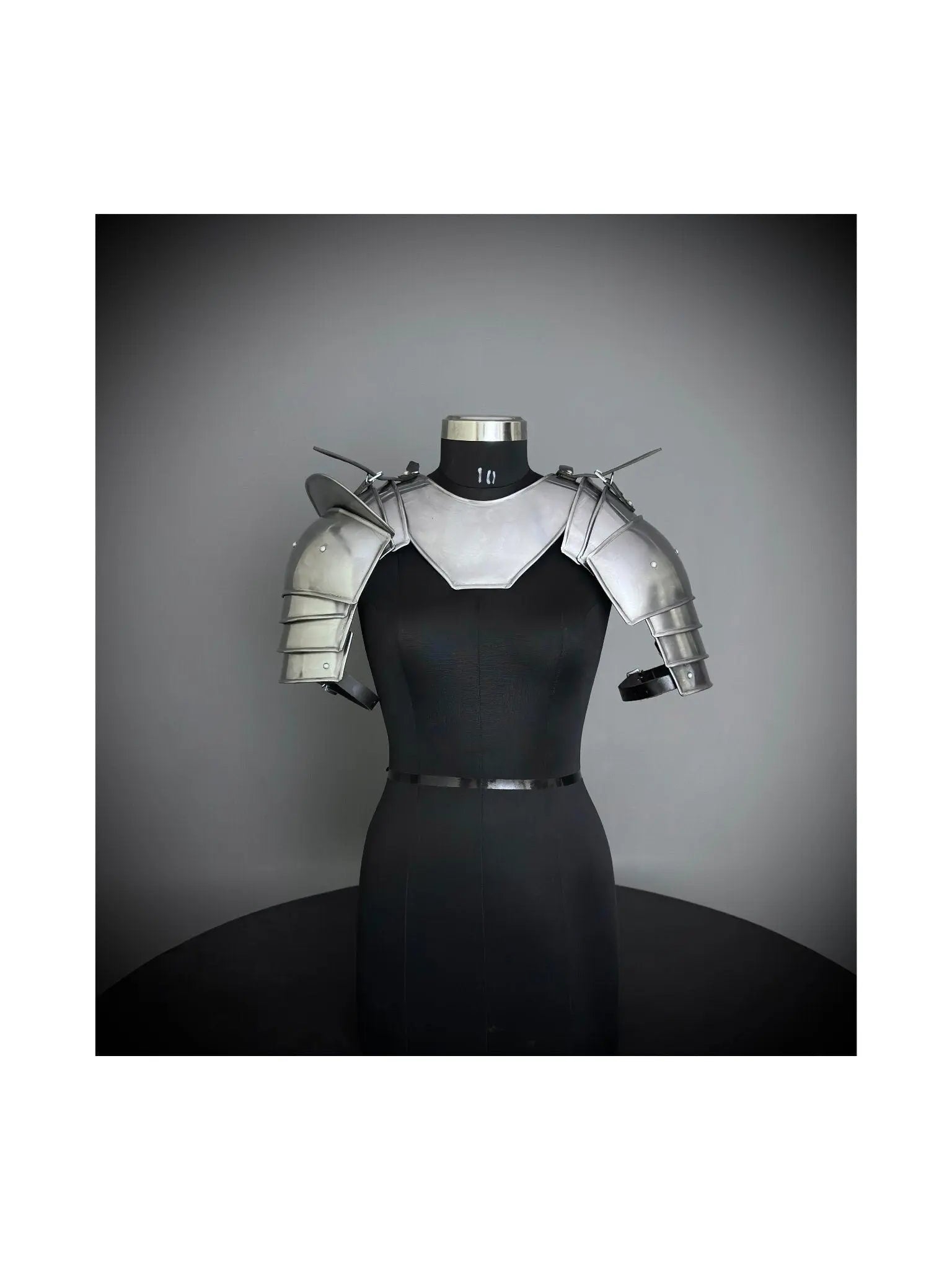 Medieval Knight Gorget&Pouldron Armor, Larp Armor Costume, Cosplay Armor, Sca Armor, Fantasy Armor, Gift for Men/women ISH Collection