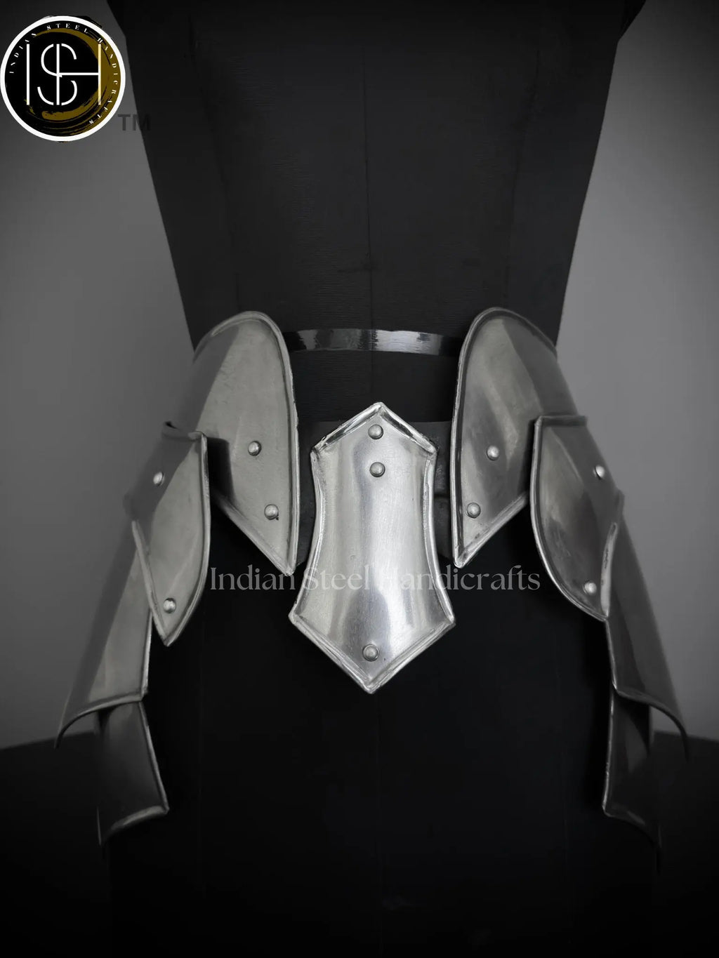 Steel Lady Armor: Medieval Knight Belt Costume - SCA LARP Cosplay