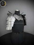 Medieval Knight Gorget&Pouldron Armor, Larp Armor Costume, Cosplay Armor, Sca Armor, Fantasy Armor, Gift for Men/women ISH Collection