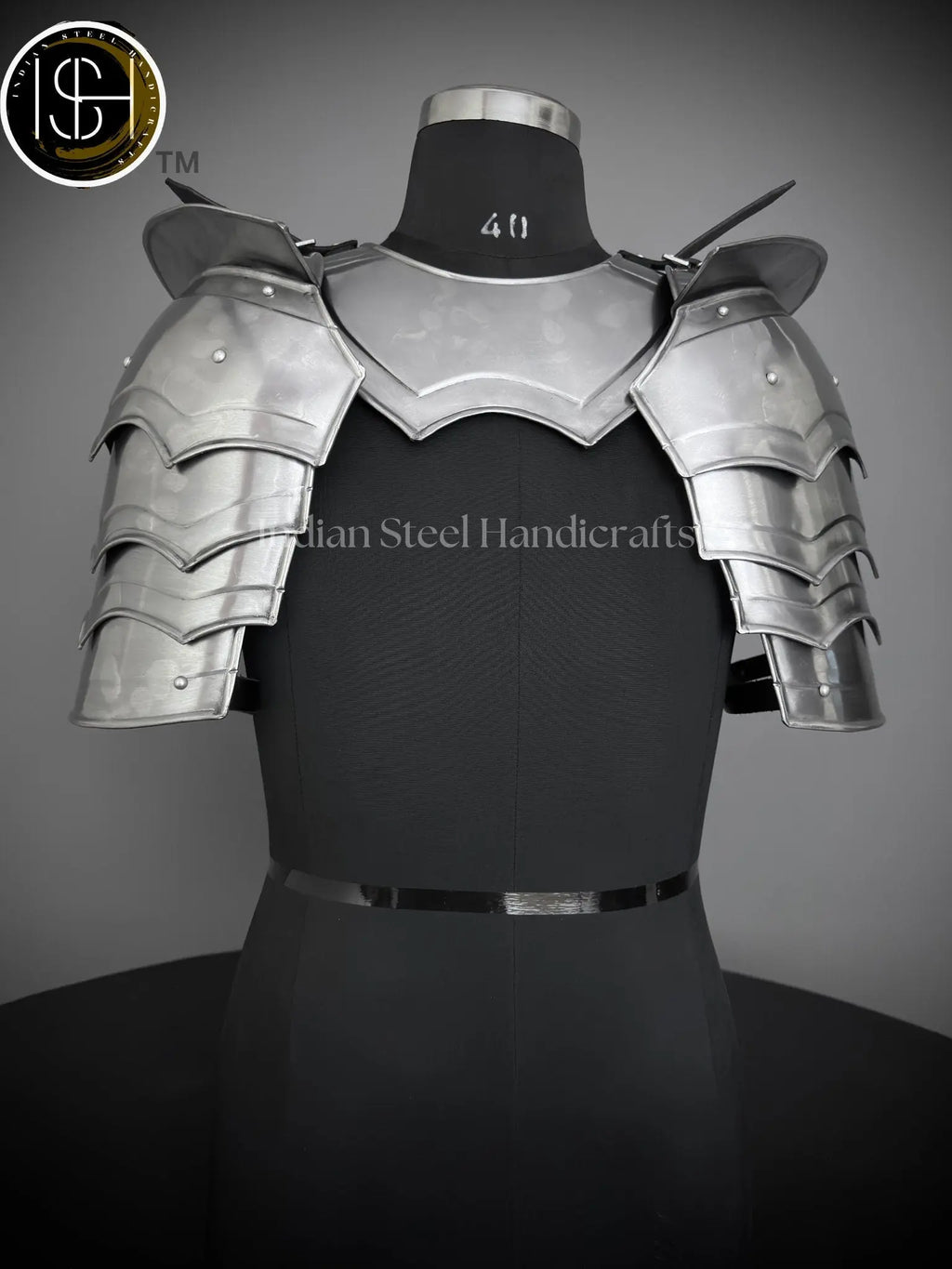 Medieval Knight Gorget&Pouldron Armor, fantasy Costume, Cosplay Armor, Sca Armor, Larp Armor, Gifts for Men/Woemen ISH Collection