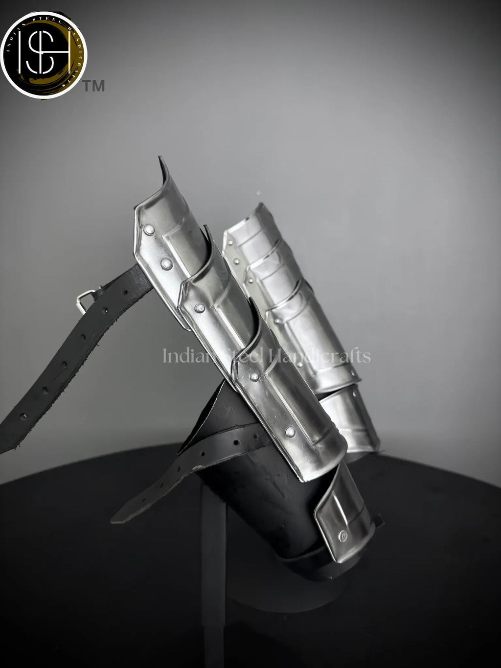 Medieval Knight Arm Bracers, Larp armor, fantasy costume, Cosplay Armor, Sca Armor, gift for men/women ISH Collection
