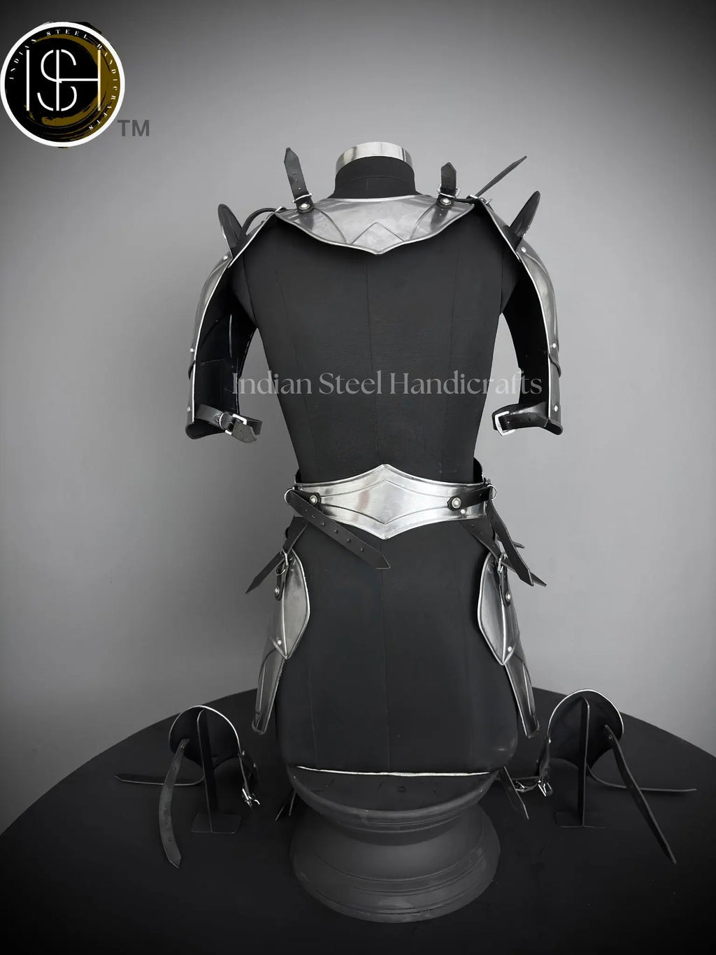 Brave Lady Medieval Armor Set: 20 Gauge Steel, Cosplay LARP Costume
