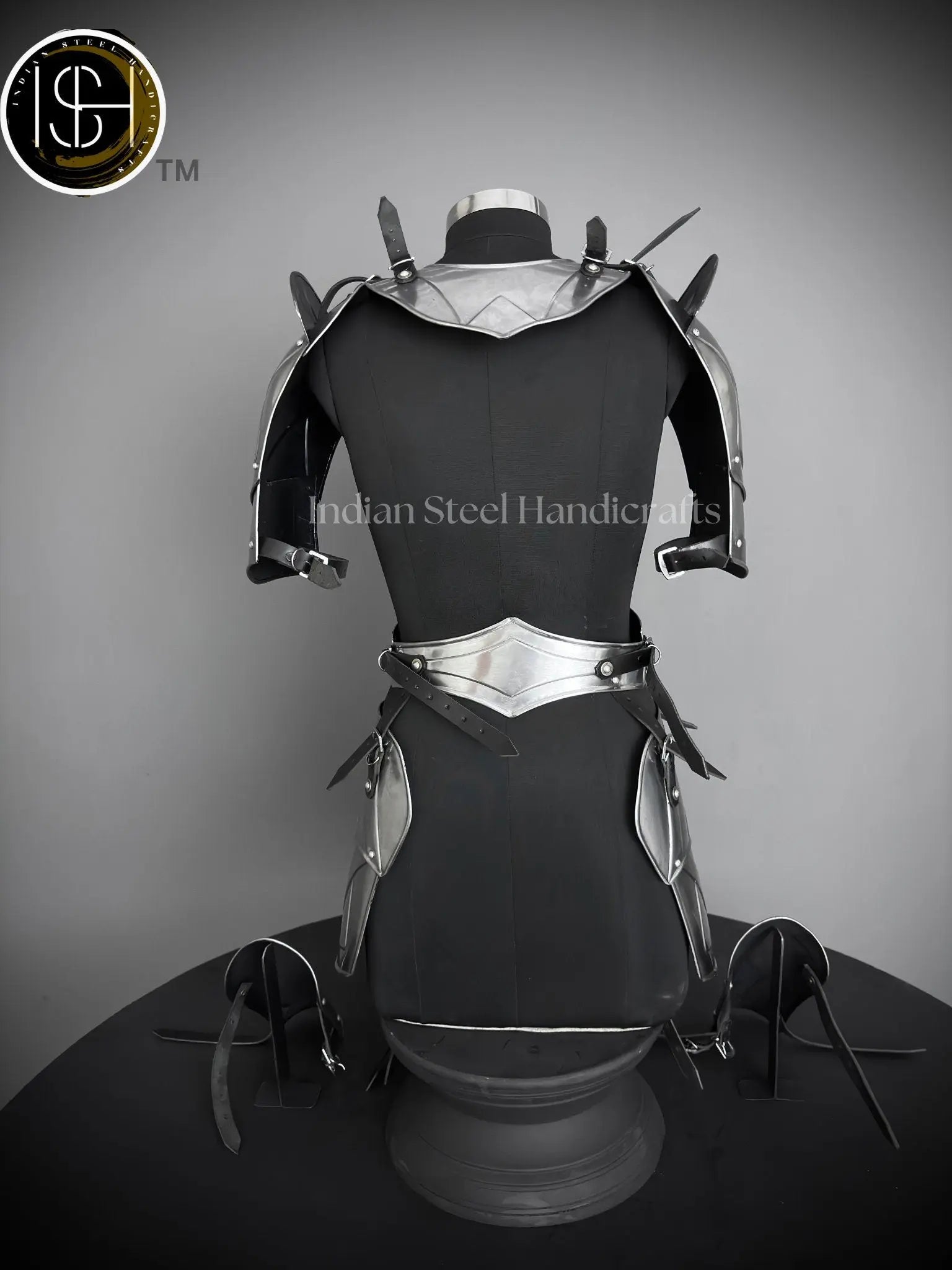 Brave Lady Medieval Armor Set: 20 Gauge Steel, Cosplay LARP Costume