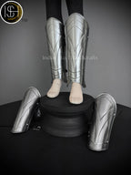 Medieval Knight leg Armor, Bracers Armor, Larp Armor, fantasy Armor Cosplay Armor, Sca Armor, Gift for Men/Women ISH Collection