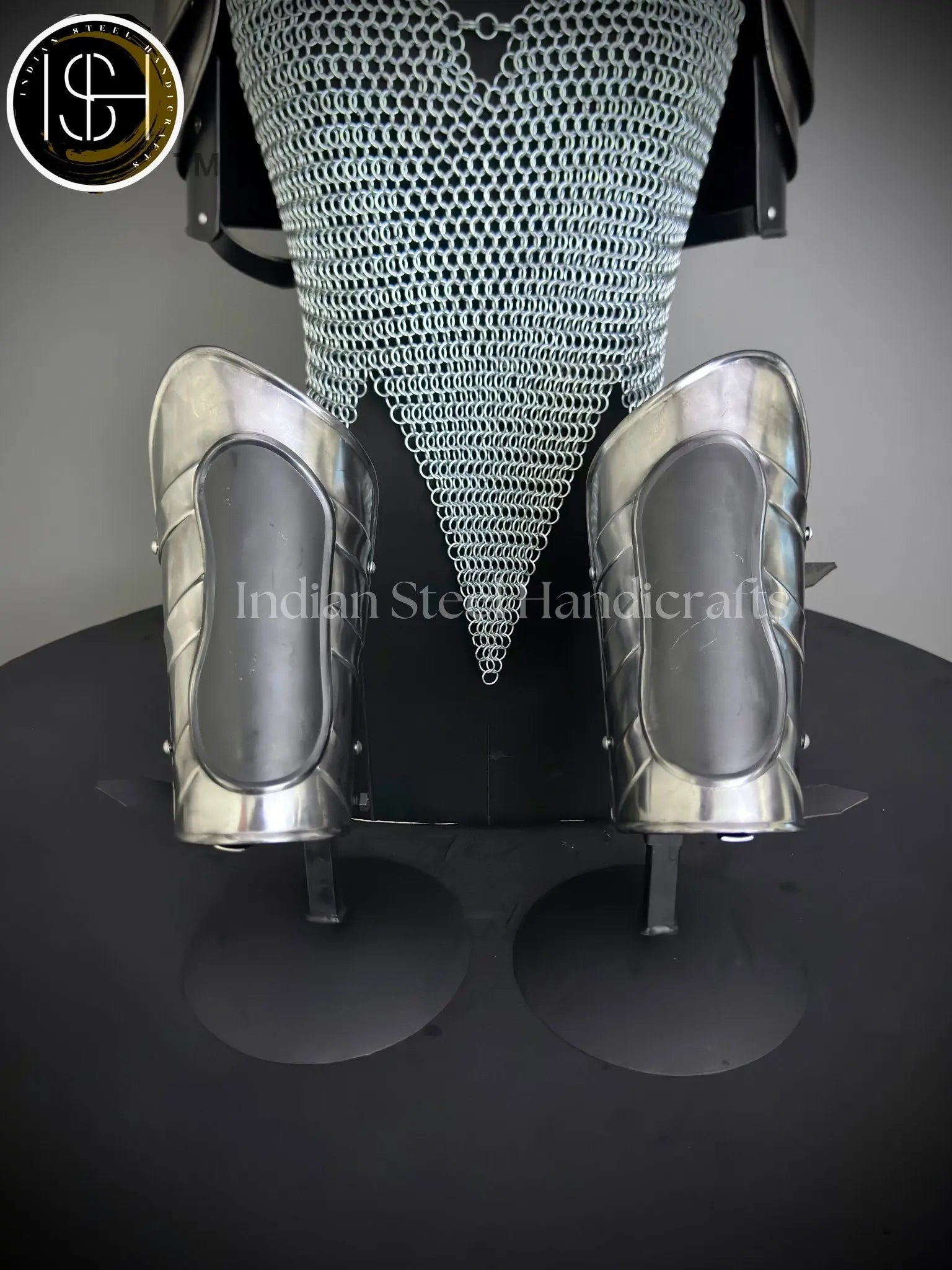 Medieval Knight Arm Bracer Armor, Larp Armor, Fantasy Armor, Cosplay Armor, Sca Armor, Costume Armor, Gift for Men, Women. ISH Collection