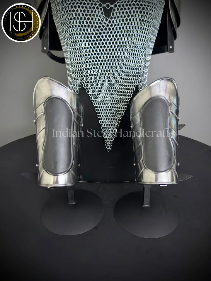 Medieval Knight Arm Bracer Armor, Larp Armor, Fantasy Armor, Cosplay Armor, Sca Armor, Costume Armor, Gift for Men, Women. ISH Collection