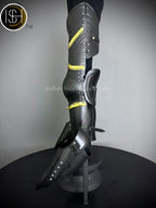 Medieval Knight leg Guard Armor, Sabatone Armor, Larp Armor, Cosplay Armor, Sca Armor, Gift For Men/Women. ISH Collection