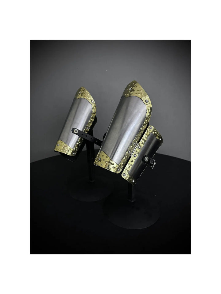 Medieval Knight Arm Bracer Armor, Larp Armor, Fantasy Armor, Cosplay Armor, Sca Armor, Costume Armor, Gift for Men, Women. ISH Collection