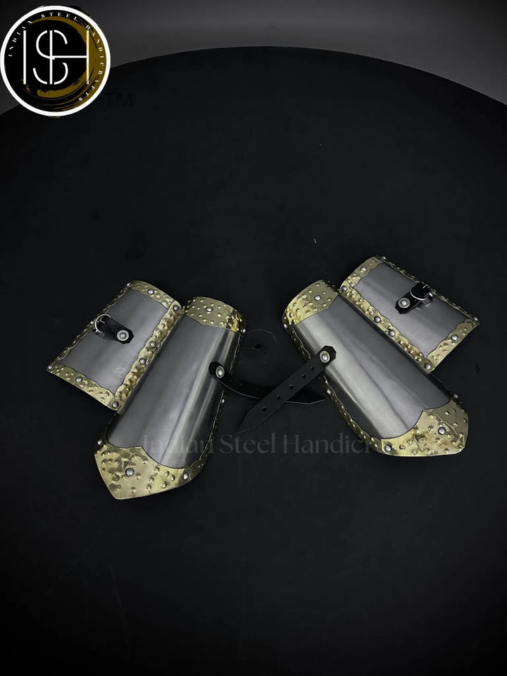 Medieval Knight Arm Bracer Armor, Larp Armor, Fantasy Armor, Cosplay Armor, Sca Armor, Costume Armor, Gift for Men, Women. ISH Collection