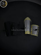 Medieval Knight Arm Bracer Armor, Larp Armor, Fantasy Armor, Cosplay Armor, Sca Armor, Costume Armor, Gift for Men, Women. ISH Collection