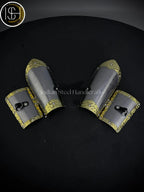 Medieval Knight Arm Bracer Armor, Larp Armor, Fantasy Armor, Cosplay Armor, Sca Armor, Costume Armor, Gift for Men, Women. ISH Collection