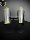 Medieval Knight Arm Bracer Armor, Larp Armor, Fantasy Armor, Cosplay Armor, Sca Armor, Costume Armor, Gift for Men, Women. ISH Collection
