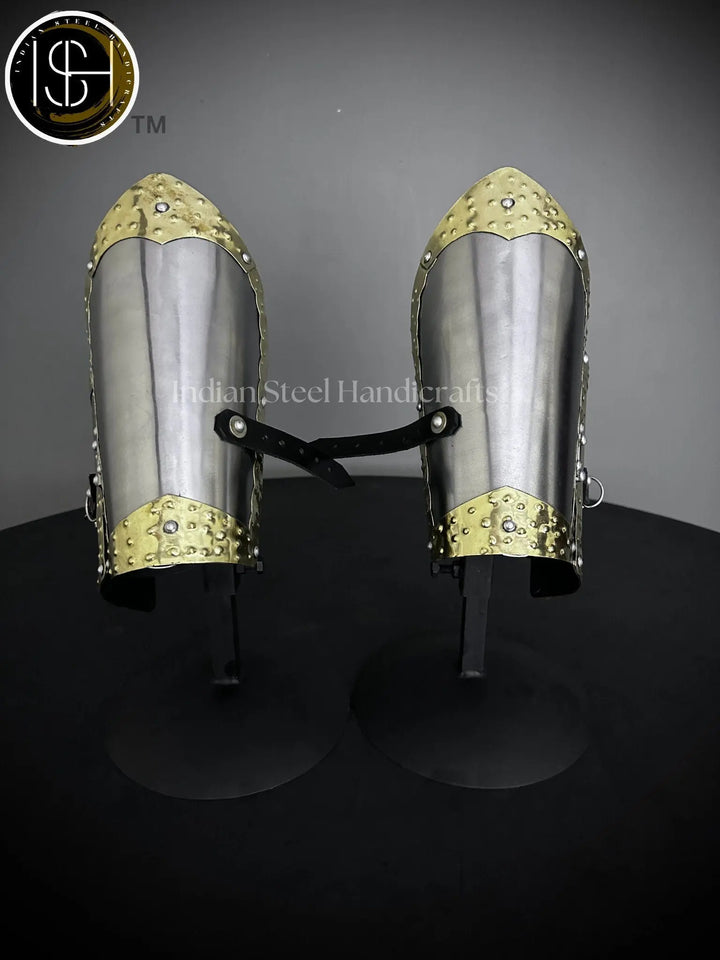 Medieval Knight Arm Bracer Armor, Larp Armor, Fantasy Armor, Cosplay Armor, Sca Armor, Costume Armor, Gift for Men, Women. ISH Collection