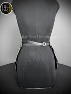 Steel Lady Armor: Medieval Knight Belt Costume - SCA LARP Cosplay