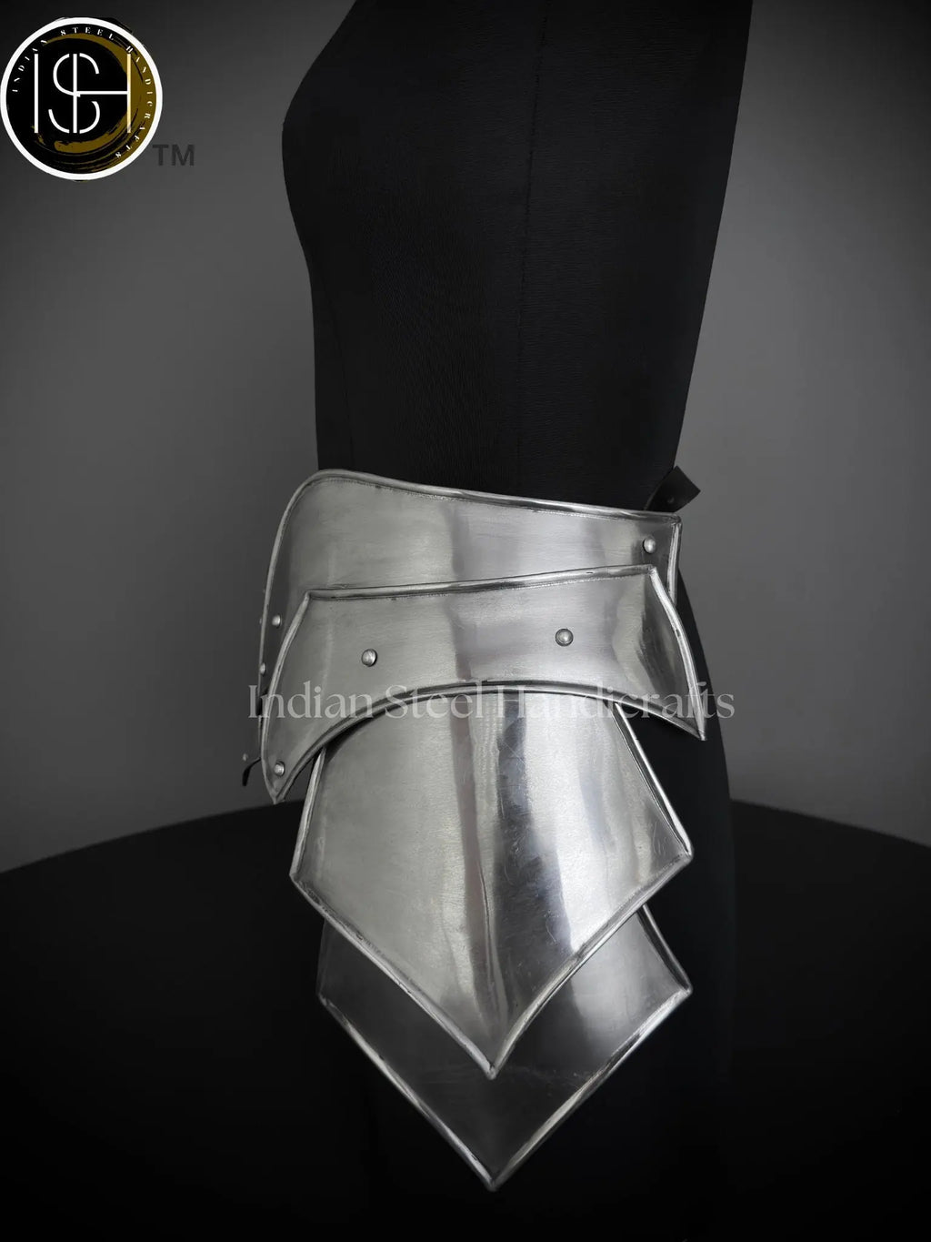 Steel Lady Armor: Medieval Knight Belt Costume - SCA LARP Cosplay