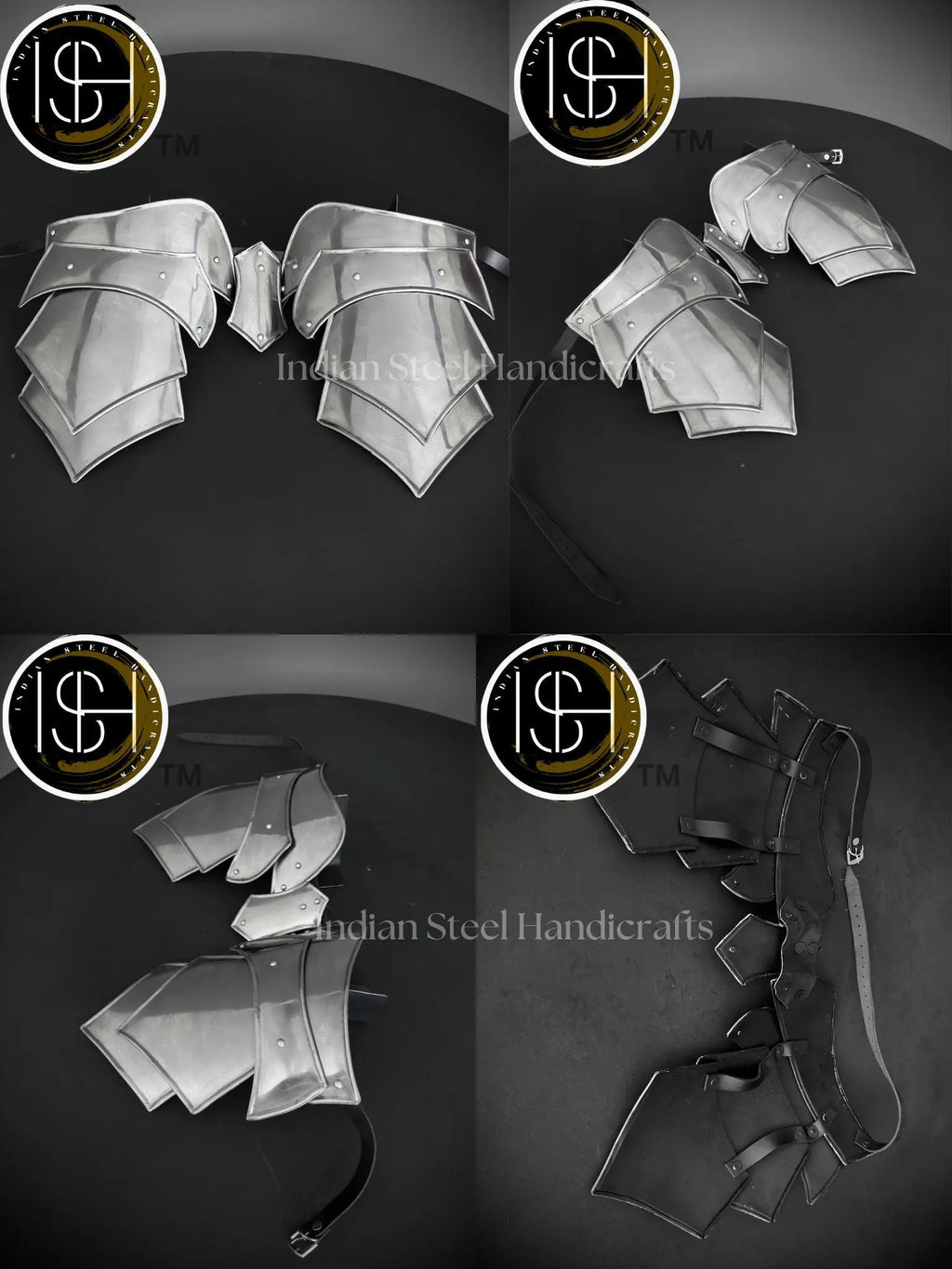 Steel Lady Armor: Medieval Knight Belt Costume - SCA LARP Cosplay