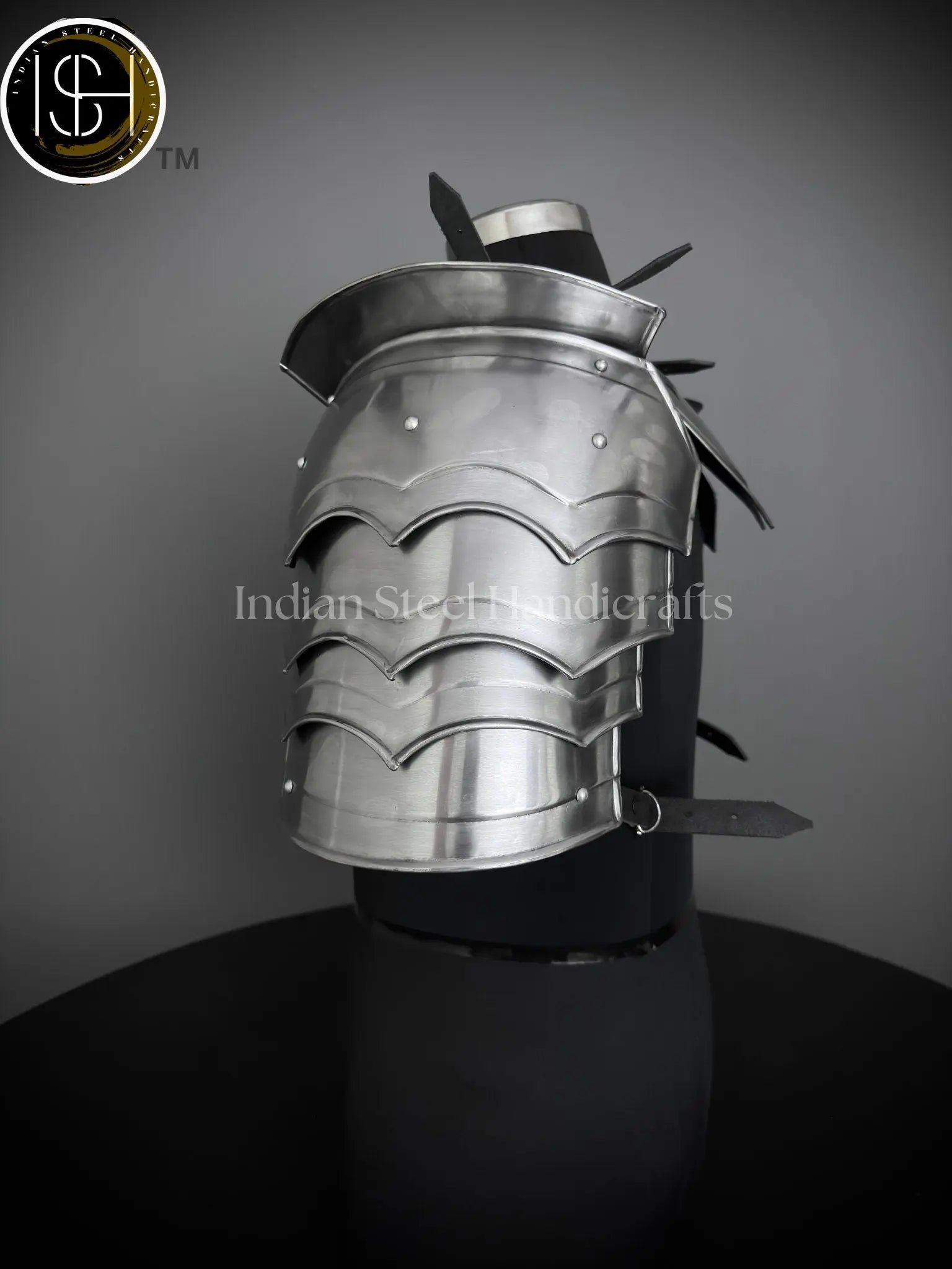 Medieval Knight Gorget&Pouldron Armor, Larp Armor Costume, Cosplay Armor, Sca Armor, Fantasy Armor, Gift for Men/women ISH Collection